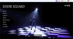 Desktop Screenshot of eddieizzard.com